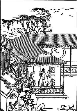 古版畫 小說(shuō)類 人物畫 矢量 EPS格式_0125