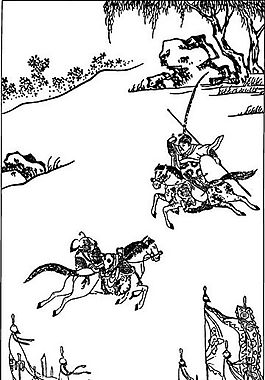 古版畫 小說類 人物畫 矢量 EPS格式_0115