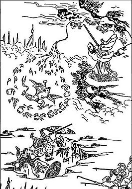 古版畫 小說類 人物畫 矢量 EPS格式_0094