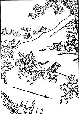 古版畫 小說類 人物畫 矢量 EPS格式_0087
