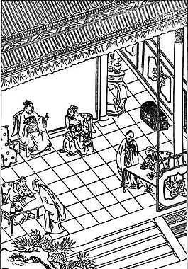 古版畫 小說類 人物畫 矢量 EPS格式_0079