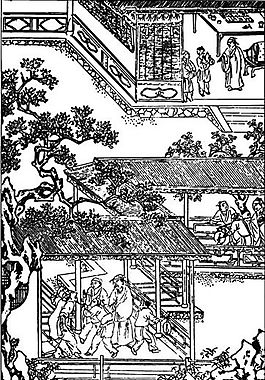 古版畫 小說類 人物畫 矢量 EPS格式_0069