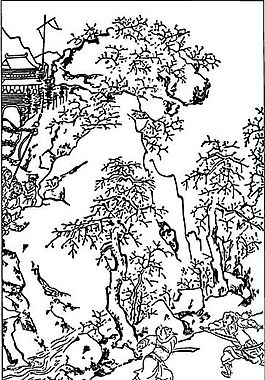 古版畫 小說類 人物畫 矢量 EPS格式_0066