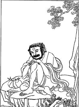 古版畫 教化類 人物畫 矢量 EPS格式_0586