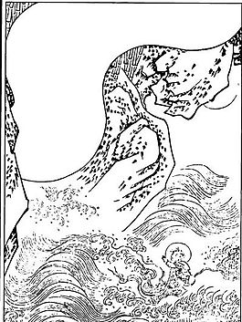 古版畫 教化類 人物畫 矢量 EPS格式_0584