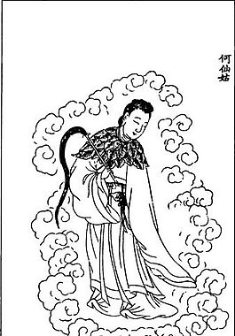 古版畫 教化類 人物畫 矢量 EPS格式_0477