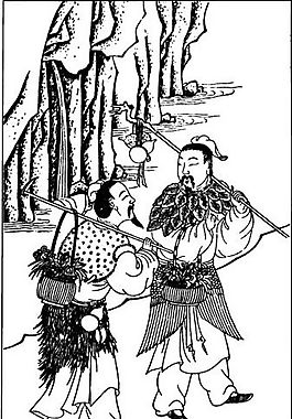 古版畫(huà) 教化類(lèi) 人物畫(huà) 矢量 EPS格式_0416