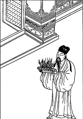 古版畫 教化類 人物畫 矢量 EPS格式_0388