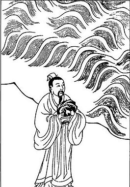 古版畫 教化類 人物畫 矢量 EPS格式_0348