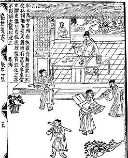 古版畫 教化類 人物畫 矢量 EPS格式_0223