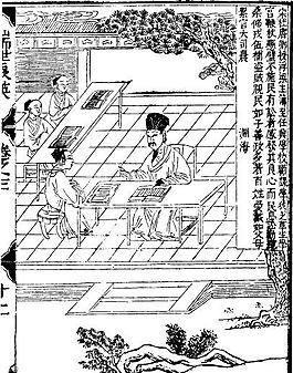 古版畫 教化類 人物畫 矢量 EPS格式_0101
