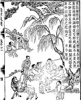 古版畫 教化類 人物畫 矢量 EPS格式_0028