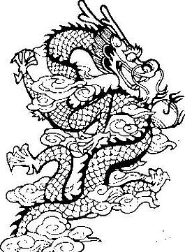 龍紋_22 傳統(tǒng)動(dòng)物圖案 矢量CDR