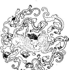 龍紋_20 傳統(tǒng)動(dòng)物圖案 矢量CDR