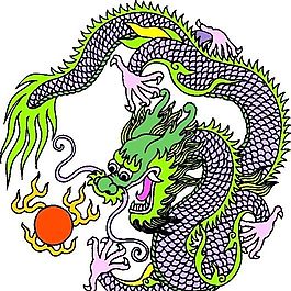 龙纹 矢量CDR_37
