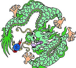 龍紋 矢量CDR_32