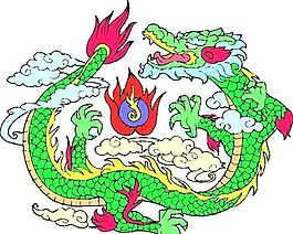 龍紋 矢量CDR_01