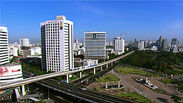 亞洲城市高清實拍視頻素材