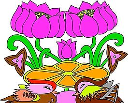 吉祥圖案 中華傳統(tǒng)圖案 動物裝飾圖案 矢量素材 CDR格式_0082