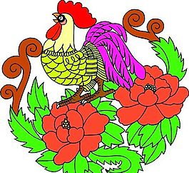 吉祥圖案 中華傳統(tǒng)圖案 動物裝飾圖案 矢量素材 CDR格式_0065