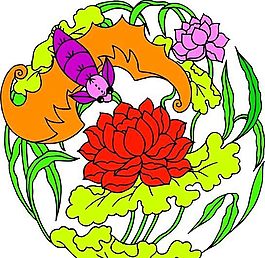吉祥圖案 中華傳統(tǒng)圖案 動(dòng)物裝飾圖案 矢量素材 CDR格式_0036
