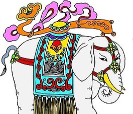 吉祥圖案 中華傳統(tǒng)圖案 動物裝飾圖案 矢量素材 CDR格式_0024