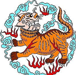 吉祥圖案 中華傳統(tǒng)圖案 動(dòng)物裝飾圖案 矢量素材 CDR格式_0020