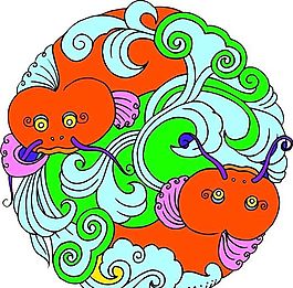 吉祥圖案 中華傳統(tǒng)圖案 動(dòng)物裝飾圖案 矢量素材 CDR格式_0016