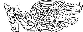 鳳凰 鳳紋圖案 鳥類裝飾圖案 矢量素材 CDR格式_0099