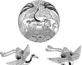 鳳凰 鳳紋圖案 鳥類裝飾圖案 矢量素材 CDR格式_0070