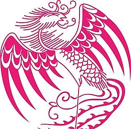 龍紋呈祥 鳳凰矢量素材 古典元素 cdr格式_03