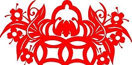 0038_吉祥圖案 剪紙藝術(shù) 矢量AI