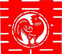 0034_雙喜字 囍 吉祥圖案 剪紙 矢量AI