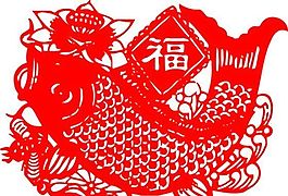 民俗剪纸 矢量 CDR_0331