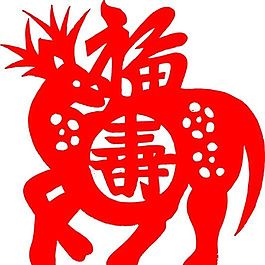 民俗剪纸 矢量 CDR_0317