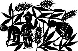 剪紙窗花 民俗事項 圖案 矢量 AI_0251