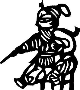 剪紙窗花 民俗事項 圖案 矢量 AI_0095