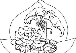 吉祥圖案 黑白 中華傳統(tǒng) 矢量 AI_0065
