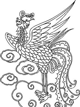 吉祥圖案 黑白 中華傳統(tǒng) 矢量 AI_0034