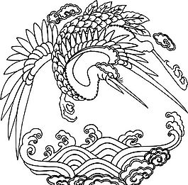 吉祥圖案 黑白 中華傳統(tǒng) 矢量 AI_0019
