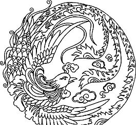 吉祥圖案 黑白 中華傳統(tǒng) 矢量 AI_0014