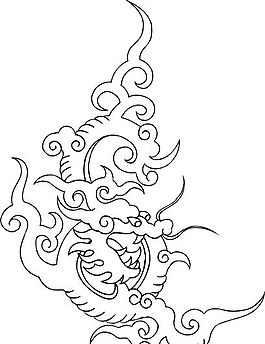 吉祥圖案 黑白 中華傳統(tǒng) 矢量 AI_0009