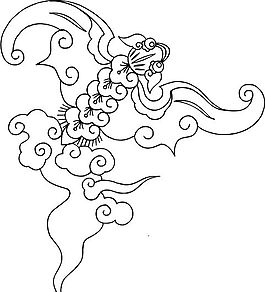 吉祥圖案 黑白 中華傳統(tǒng) 矢量 AI_0004