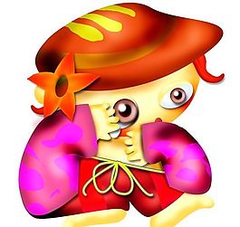 漫畫小人 人物想象 插圖漫畫_0136