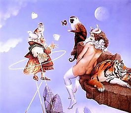 幻想未来 丙烯画_55