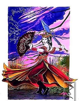 幻想未来 丙烯画_39