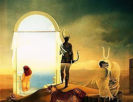 幻想未來 丙烯畫_15