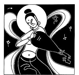 人物圖案 魏晉南北朝圖案 中國傳統(tǒng)圖案_220