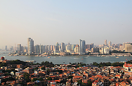 鼓浪嶼全景圖片
