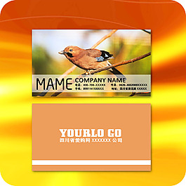 企業(yè)名片模板166